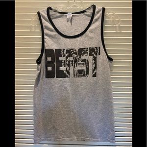 BEAST TANK TOP SZ S LADIES PORT & COMPANY